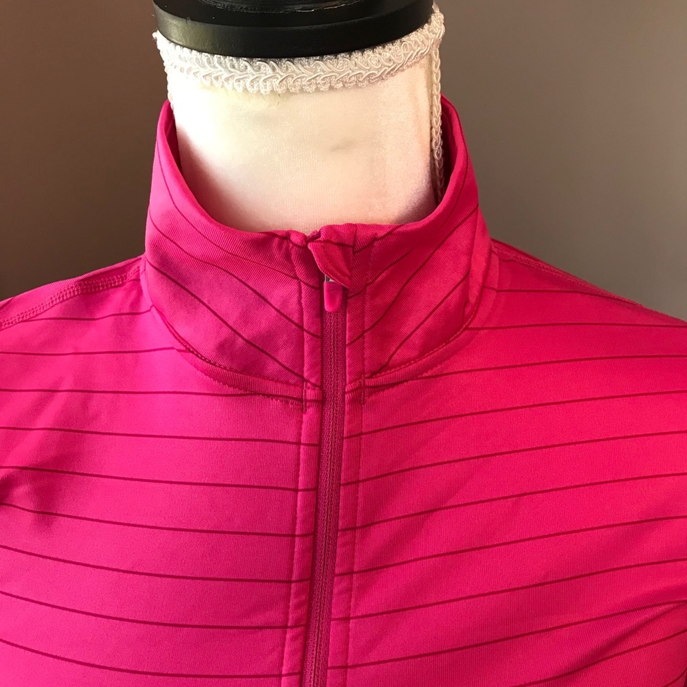 Nike Pro Striped Half Zip Pullover - image 4